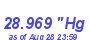 Milwaukee Weather Barometer Low Year