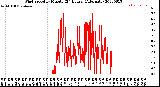 Milwaukee Weather Wind Speed<br>by Minute<br>(24 Hours) (Alternate)