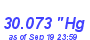 Milwaukee Weather Barometer High Month