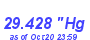 Milwaukee Weather Barometer Low Month