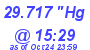 Milwaukee Weather Barometer Low Today