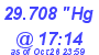 Milwaukee Weather Barometer Low Today