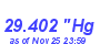 Milwaukee Weather Barometer Low Month