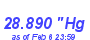 Milwaukee Weather Barometer Low Year