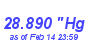 Milwaukee Weather Barometer Low Year