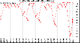 Milwaukee Weather Outdoor Humidity<br>Daily High