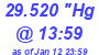 Milwaukee Weather Barometer Low Today