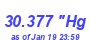 Milwaukee Weather Barometer High Year