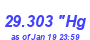 Milwaukee Weather Barometer Low Month