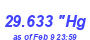 Milwaukee Weather Barometer Low Month