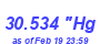 Milwaukee Weather Barometer High Month